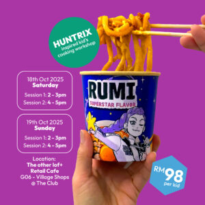 The Other Loft + HUNTRIX inspired kid’s cooking workshop